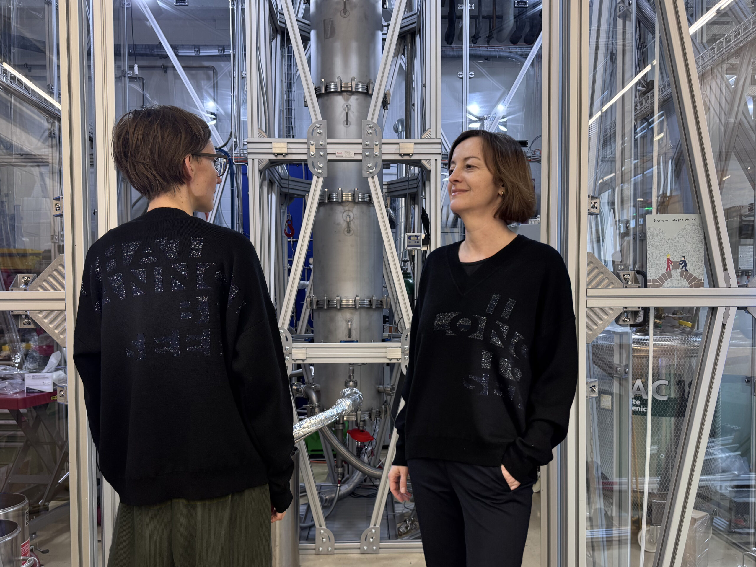 Andrea Mettler und Laura Baudis